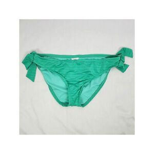 MOSSIMO SUPPLY CO. Women's Green Tie Sides Lined Bikini Swimwear Bottom XL